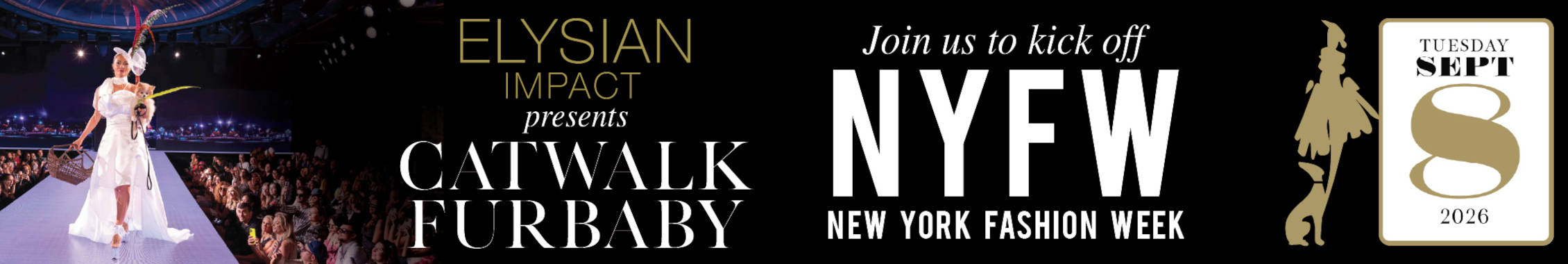 Display ad for CatWalk FurBaby presented by ELYSIAN Impact